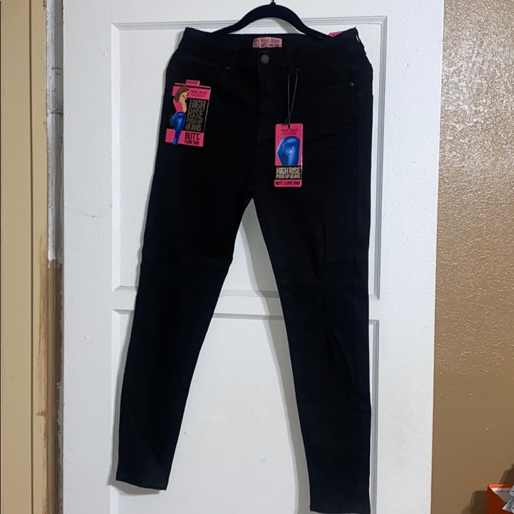 Wax jeans NWT “butt I love you” collection